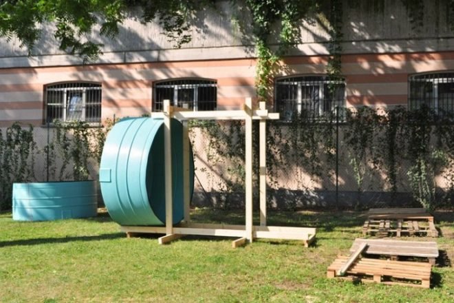 Stereotank, Marcelo Ertorteguy, Sara Valente, recycled materials, musical instrument, zooart festival
