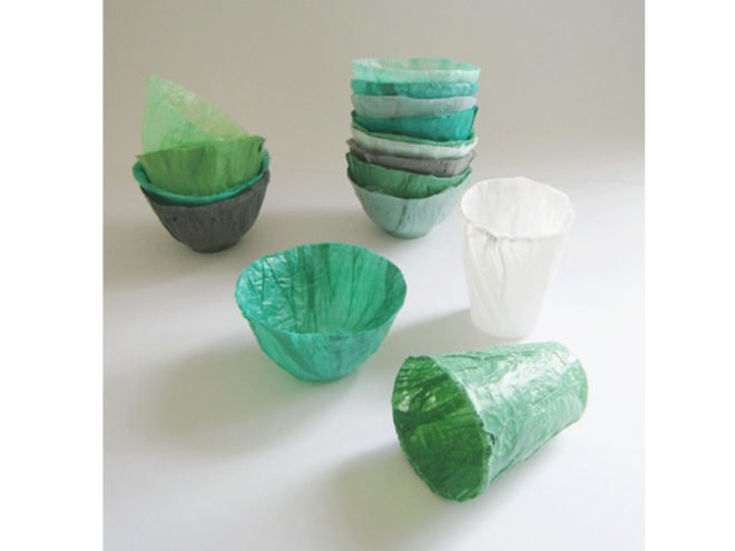 Supercyclers, upcycled design, eco design, Liane Rossler, plastic bag design,