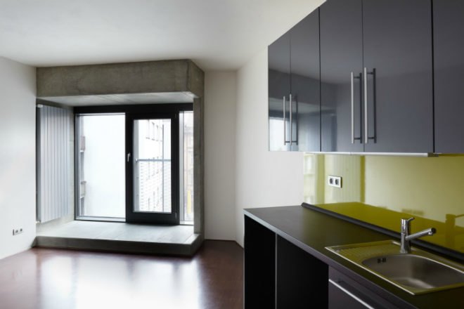 Tenament House, Prague, DaM, social housing, daylighting, natural ventilation, green building, sustainable architecture