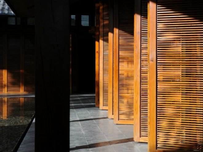 The Water House, Lixiaodong Atelier, lijiang, china, local materials, eco residence, stone house