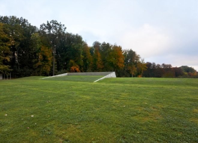 green roof, green building, basel, Berrel Berrel Krautler, eco-design, sustainable design, green design, switzerland, water reservoir, urban park, renovation, infrastructure