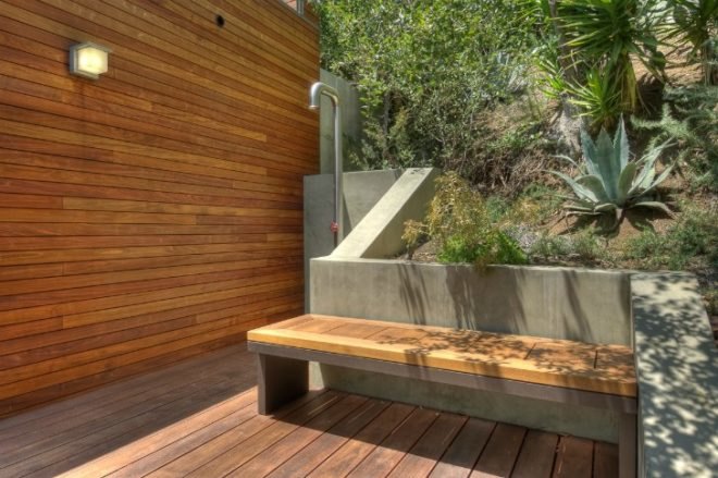 Writer's Studio, Bertram Architects, Green oak writer's studio, los angeles, small space living, home office, studio