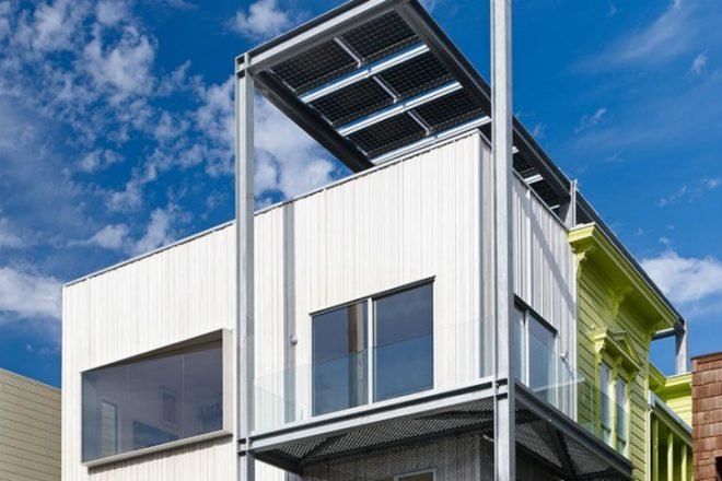 Xiao-Yen House, Craig Steely Architecture, San Francisco, victorian renovation, green renovation, solar power, green roof