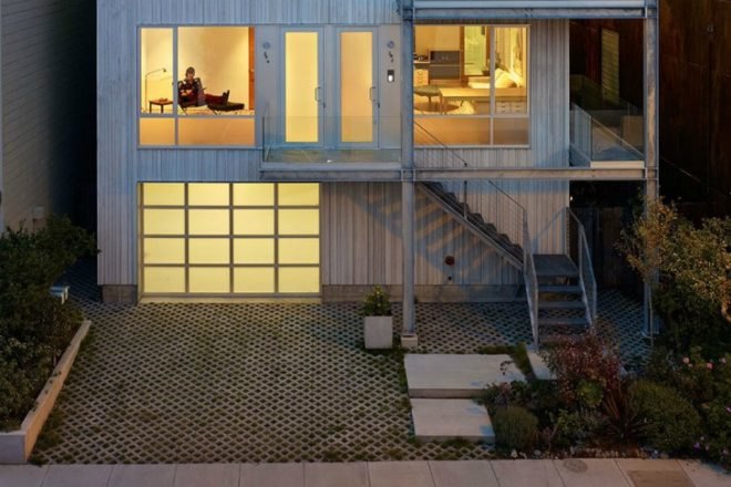 Xiao-Yen House, Craig Steely Architecture, San Francisco, victorian renovation, green renovation, solar power, green roof