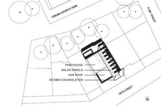 Xiao-Yen House, Craig Steely Architecture, San Francisco, victorian renovation, green renovation, solar power, green roof