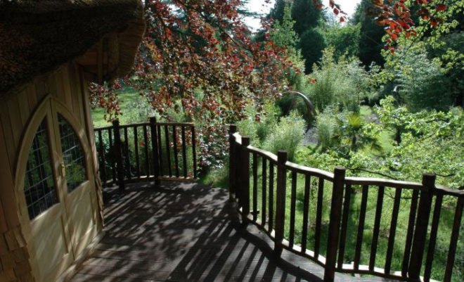 blue forest, blueforest, treehouse, tree house, fairy tale treehouse, fairy take castle tree house, castle treehouse, treehouses, sustainable design, eco design, green design, green home
