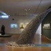 eco art, eco artist, Kate MccGwire, green art sculptures, feather art, feather sculpture, art London, art natural materials, feather projects, things to do with feathers,