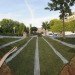 land art, optical illusion, François Abélanet, 'qui croire,' Paris City Hall, 3D sphere, green design, eco-design, sustainable design, environmental art,
