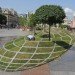 land art, optical illusion, François Abélanet, 'qui croire,' Paris City Hall, 3D sphere, green design, eco-design, sustainable design, environmental art,