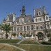 land art, optical illusion, François Abélanet, 'qui croire,' Paris City Hall, 3D sphere, green design, eco-design, sustainable design, environmental art,