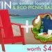 giveaway, emmet lounge chair, branch picnic set, eco friendly chair, eco friendly picnic set, eco friendly outdoor furniture, eco chair, eco lounge chair, green chair, sustainable chair, sustainable picnic set, eco picnic, picnic kit, compostable picnic kit, eco picnic set, sustainable picnic, sustainable lounge chair, sustainable outdoor furniture, sustainable outdoor chair