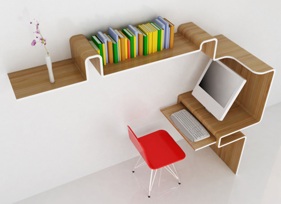K Station, MisoSoupDesign, workstation, bamboo desk, bamboo shelves, green furniture, green office furniture, eco-friendly materials, sustainable materials, bamboo products