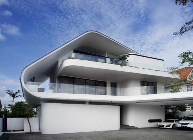 Aamer Architects, Daylighting, eco design, Green Building, green design, green roof, naturally ventilated, Ninety7, Siglap Hill, Singapore, sustainable design