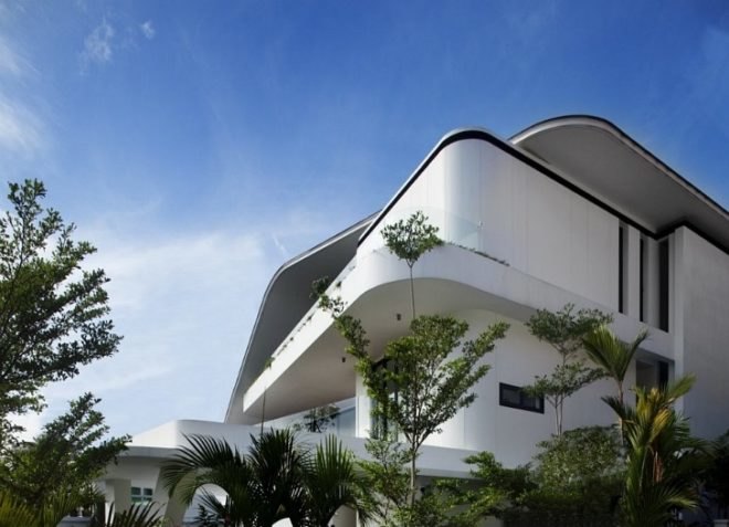 Aamer Architects, Daylighting, eco design, Green Building, green design, green roof, naturally ventilated, Ninety7, Siglap Hill, Singapore, sustainable design
