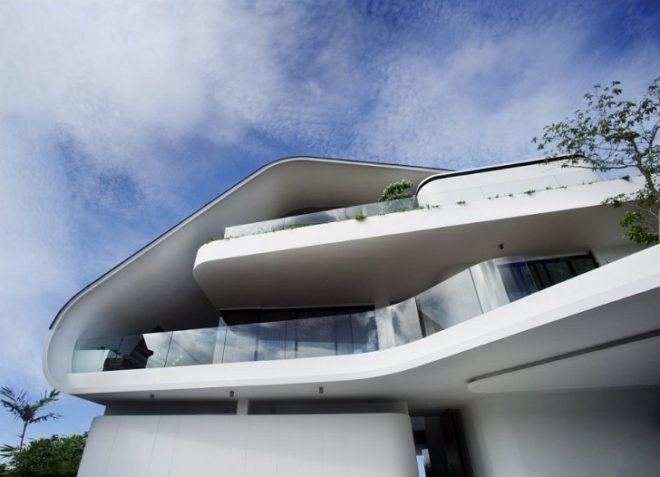 Aamer Architects, Daylighting, eco design, Green Building, green design, green roof, naturally ventilated, Ninety7, Siglap Hill, Singapore, sustainable design