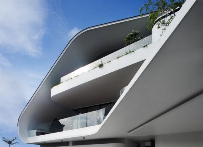 Aamer Architects, Daylighting, eco design, Green Building, green design, green roof, naturally ventilated, Ninety7, Siglap Hill, Singapore, sustainable design