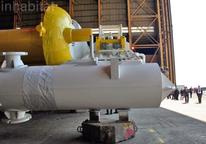 Oyster 800, wave energy generator, Aquamarine Power, Bifab, Oyster, Wave Power, Alex Salmond, Scotland, Hydro Electrics, renewable energy, sustainable design, green design, wave energy generation