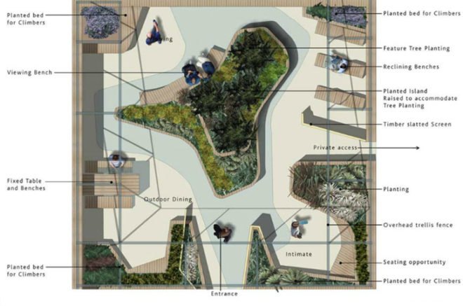 roof garden, green roof, planted roof, gillespies, london green roof, paddington walk, paddington, green design, eco design, sustainable design, green architecture, eco architecture