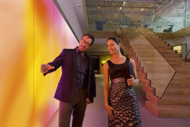 green design, eco design, sustainable design, Kvadrat Soft Cells, Philips, mood lighting, ambient light, LED wallpaper, sound absorbing wall paper, illuminated wall