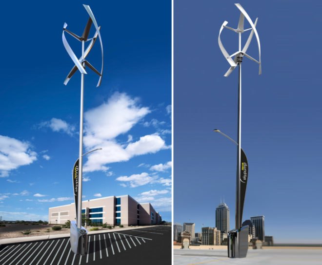 green design, eco design, sustainable design, Urban Green Energy, GE Energy Industrial Solutions, Sanya Skypump, GE WattStation, Solar power, UGE Sanya Streetlamp, Electric vehicle charging station, wind power
