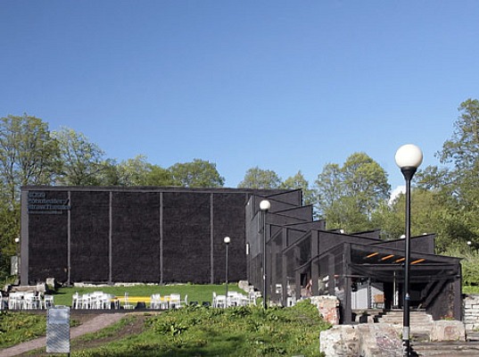 sustainable materials, sustainable building, green materials, Salto Architects, NO99, eco-design, sustainable design, green design, Estonia, culture, theater