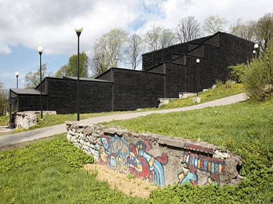 sustainable materials, sustainable building, green materials, Salto Architects, NO99, eco-design, sustainable design, green design, Estonia, culture, theater