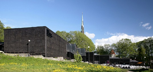 sustainable materials, sustainable building, green materials, Salto Architects, NO99, eco-design, sustainable design, green design, Estonia, culture, theater