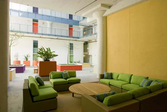 green retrofit, LA downtown studio, green studio, art studio, industrial studio design, east LA contemporary studio, eco multifamily, factory lofts, Los Angles Lofts,