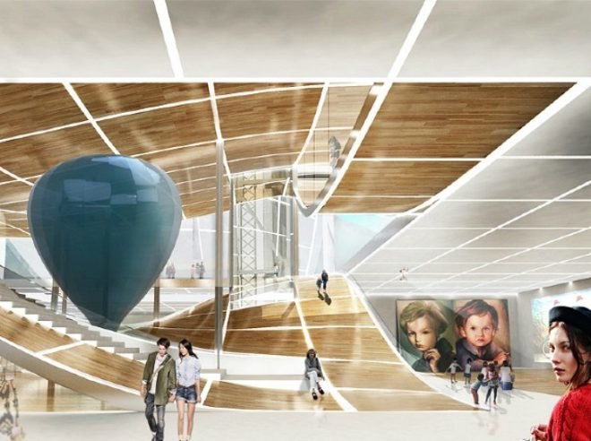 Artscape, HWKN, New Taipei City Museum of Art, green roof, art museum, taiwan, design proposal