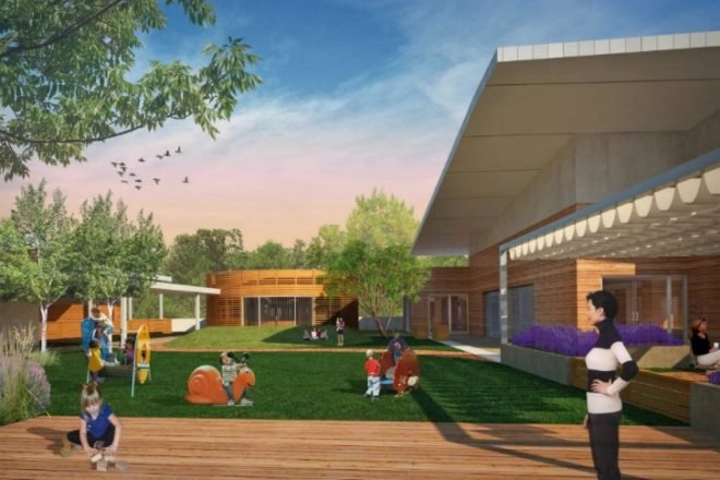 Bel Air Presbyterian PreSchool, Poon Design, preschool, eco school, bel air, eco village, leed certification