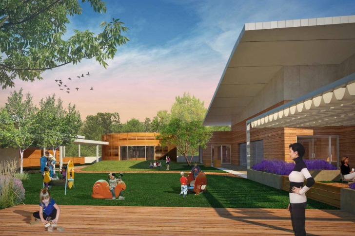 Bel Air Presbyterian PreSchool, Poon Design, preschool, eco school, bel air, eco village, leed certification