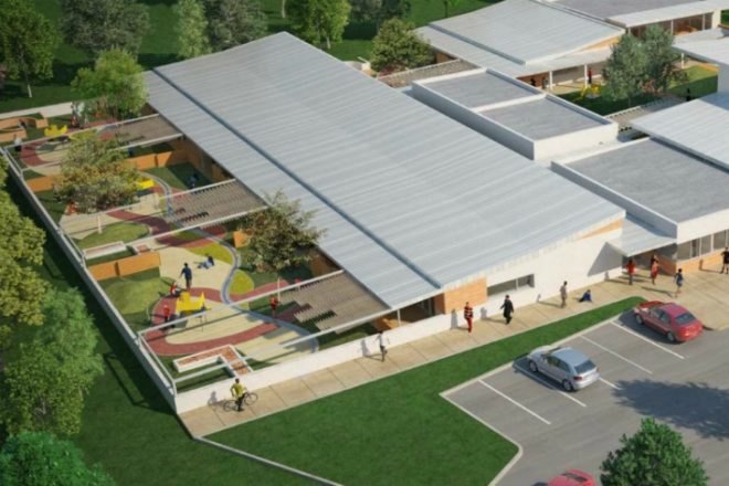 Bel Air Presbyterian PreSchool, Poon Design, preschool, eco school, bel air, eco village, leed certification