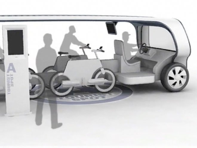 tourist transportation, bike transportation, bus transportation, solar powered transportation, solar powered vehicle, renewable energy transportation, sustainable transportation, open air bus, bike bus guide, bike bus, bus with bikes, bike tours