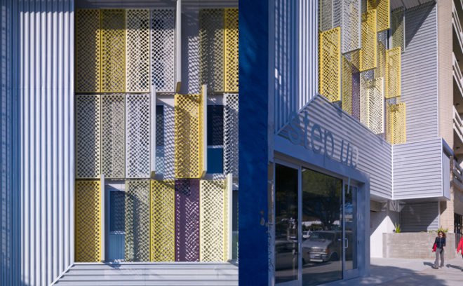green design, eco design, sustainable design, Step Up on 5th, Santa Monica, homeless shelter, Brooks and Scarpa, LEED certified, low-income housing