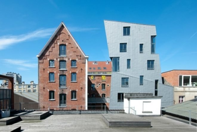 Cheval Noir, L'escaut, atelier Gigogne, green renovation, adaptive reuse, brewery, housing project, brussels