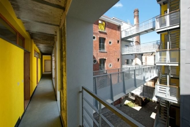 Cheval Noir, L'escaut, atelier Gigogne, green renovation, adaptive reuse, brewery, housing project, brussels