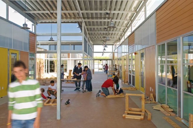 Chula Vista High Tech High, Studio E Architects, Inhabitat Los Angeles, Inhabitat LA, Chula Vista, AIA COTE, American Institute of Architects, Sustainable Architecture, Green Architecture, Sustainable Design, Green Design, Sustainable Building, Green Building