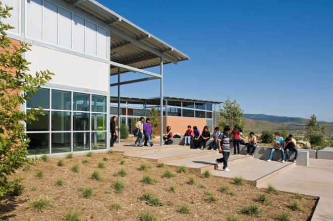 Chula Vista High Tech High, Studio E Architects, Inhabitat Los Angeles, Inhabitat LA, Chula Vista, AIA COTE, American Institute of Architects, Sustainable Architecture, Green Architecture, Sustainable Design, Green Design, Sustainable Building, Green Building