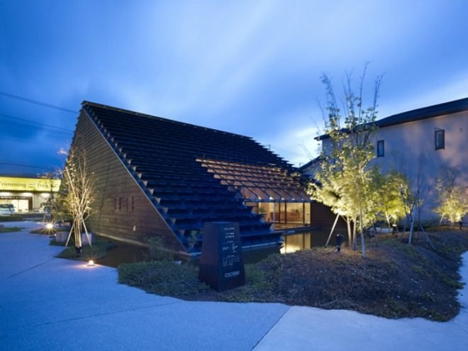 cocage, supposed design office, japan, daylighting, louvers, eco residence