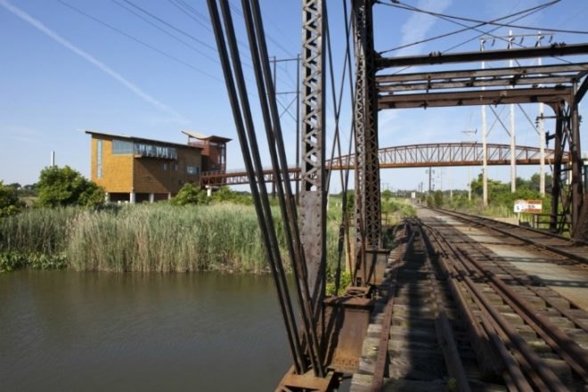 DuPont Environmental Education Center, GWWO Architects, green materials, wilmington, delaware, green building, environmental center,