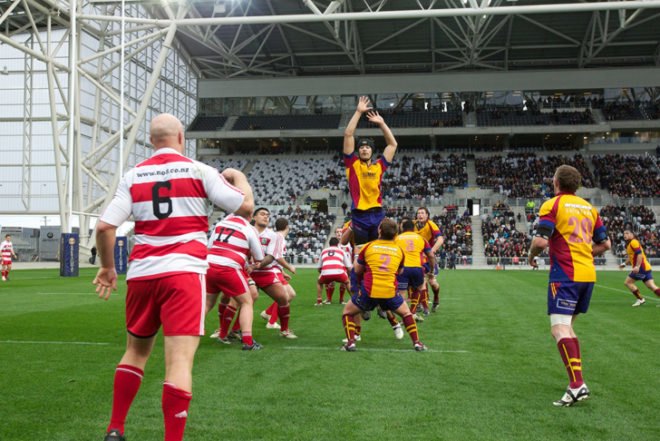 green design, eco design, sustainable design, Rugby World Cup 2011, Ethylene Tetrafluoroethylene, Forsyth Barr Stadium, Populous Architects, New Zealand, Dunedin, Enclosed Stadium, turf stadium