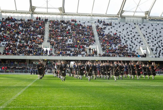 green design, eco design, sustainable design, Rugby World Cup 2011, Ethylene Tetrafluoroethylene, Forsyth Barr Stadium, Populous Architects, New Zealand, Dunedin, Enclosed Stadium, turf stadium