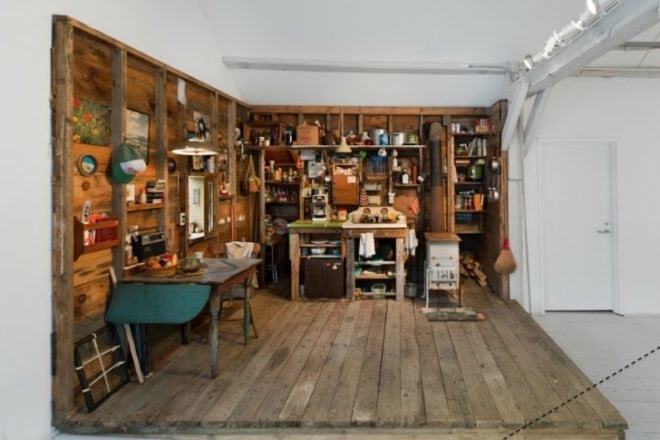 Found Wood Installations, Ethan Hayes-Chute, found materials, recycled materials, eco art, wood shacks, art