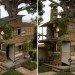 Found Wood Installations, Ethan Hayes-Chute, found materials, recycled materials, eco art, wood shacks, art