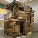 Found Wood Installations, Ethan Hayes-Chute, found materials, recycled materials, eco art, wood shacks, art