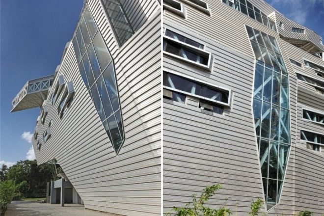 GMS Grande Palladium, Malik Architecture, mumbai, cantilever, eco office, holistic space,