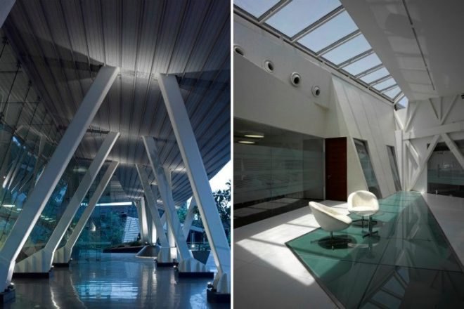 GMS Grande Palladium, Malik Architecture, mumbai, cantilever, eco office, holistic space,