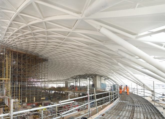King's Cross Station Renovation, John McAslan + Partners, London, 2012 olympics, train station, green renovation, western concourse