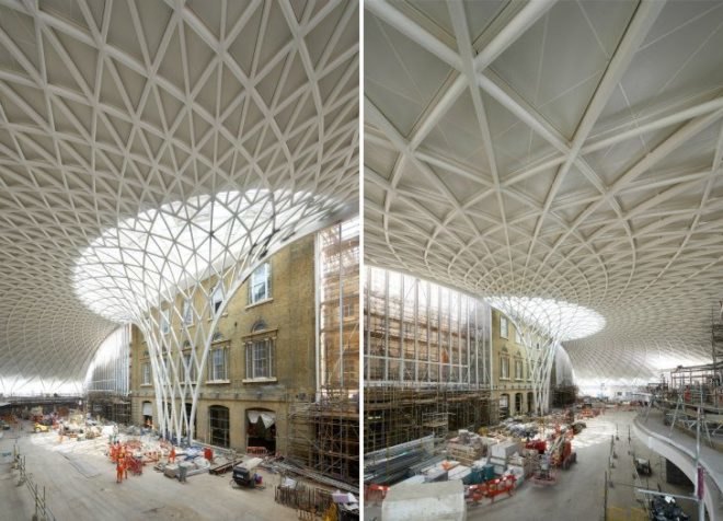 King's Cross Station Renovation, John McAslan + Partners, London, 2012 olympics, train station, green renovation, western concourse