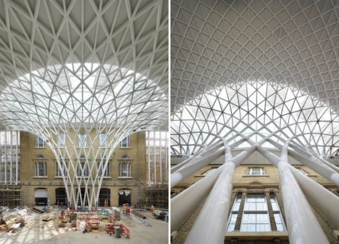 King's Cross Station Renovation, John McAslan + Partners, London, 2012 olympics, train station, green renovation, western concourse